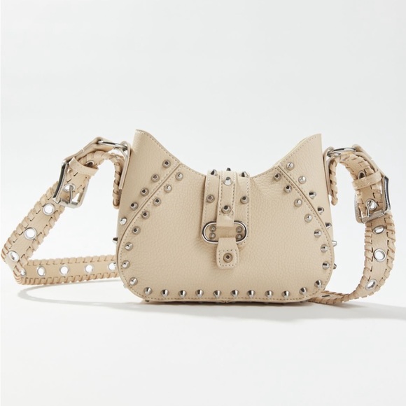 UO Beige / Cream NEVER WORN studded purse🤎🍦 perfect condition - Picture 3 of 9